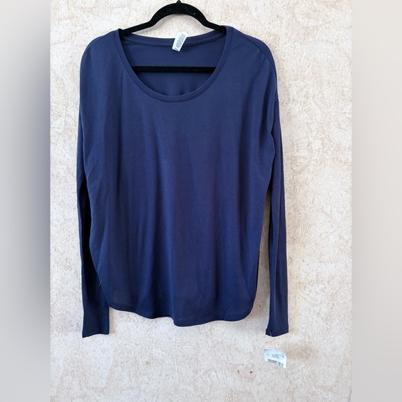 Bella + Canvas Flowy Long-Sleeve T-Shirt with 2x1 Sleeves - Picture 2 of 5